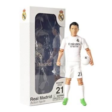 Imagem de Sockers Banbo Toys Real Madrid CF Brahim Díaz 8" Collectible Soccer Action Figure