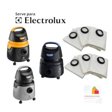 Imagem de Saco Para Aspirador De Pó Eletrolux AQP20 6 Unidades - Porto-Pel