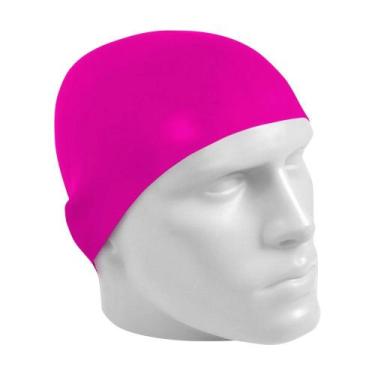 Imagem de Touca Natação Poker Korea, Rosa