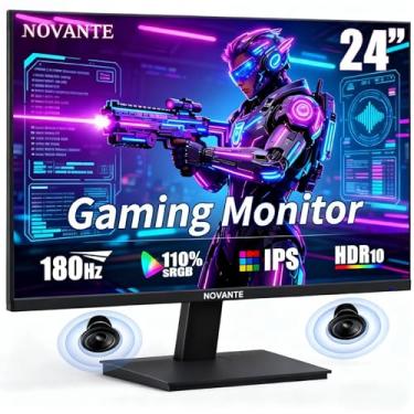 Imagem de Monitor Gamer IPS 24 Polegadas, Full HD, 180Hz, 1ms, HDR400, G-SYNC, 250cd/m², Alto-falantes embutidos, Entradas HDMI/DisplayPort/USB/3.5mm