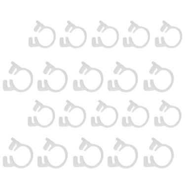 Imagem de Pacote com 20 braçadeiras de mangueira de piscina de plástico para Polaris 180/280/360/380/480, acessório de mangueira de varredura para peças de limpeza de piscina Polaris, serve para acessórios de