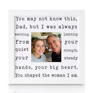 Imagem de THYGIFTREE Presentes sentimentais para pai da filha, lembrança significativa, presente de aniversário para pai, presente de Natal, Dia dos Pais, agradecimento, pai