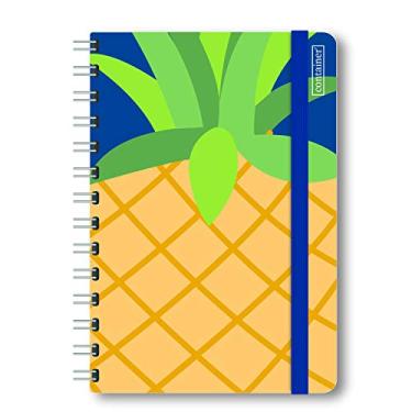 Imagem de Cad CD College (1x1) Wire O Off White 80fls 70gr Microserrilha Bolso Duplo BJ Container Fashion Blue Abacaxi, Dermiwil, 37718, Amarelo estampado