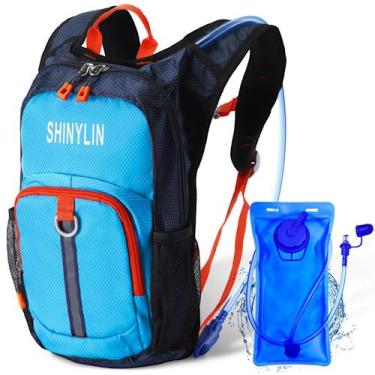 Imagem de Mochila de hidratação Shinylin Kids 1,5 L Water Bladder Blue