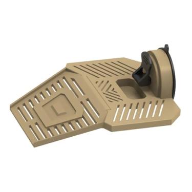 Imagem de Bothyi Plataforma para tartarugas tomarem sol, plataforma removível para aquário de répteis, área para banho de sol para sapos e peixes de estimação, Khaki S