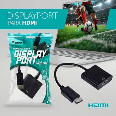 Imagem de Adaptador Displayport Para Alta Qualidade Vídeos Em Maiores