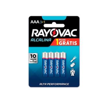 Imagem de Pilha Alcalina Aaa C/4 - Rayovac