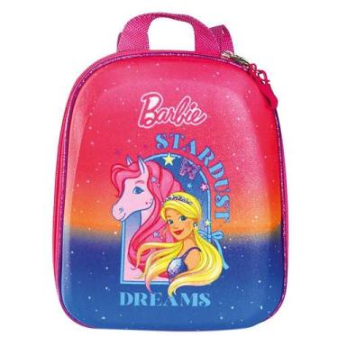 Imagem de Mochila Infantil Barbie Pegasus Tamanho P - Multicolorido - Max Toy