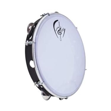 Imagem de Pandeiro 10 Polegadas Pele Leitosa Profissional Web Music Shop