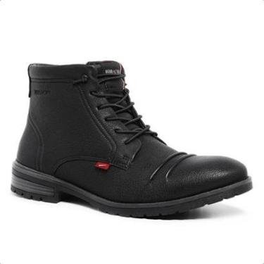 Imagem de Bota Masculina Ferracini Casual em Couro Premium Preto 9622665P-Masculino