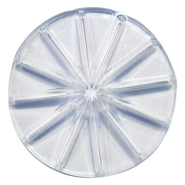 Imagem de Defletor anti-respingos de cabeça misturadora para acessórios de batedeira, raspador de creme de liquidificador, protetor contra respingos para misturadores de cabeça inclinada de 4,5 qt e 5 qt, fácil