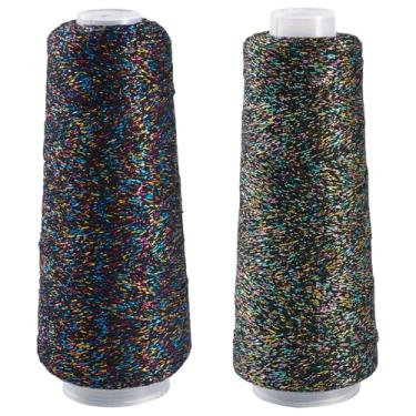 Imagem de KISSITTY Cordão de algodão de 1 mm, corda de macramê, corda redonda, cor preta, para artesanato, fio decorativo de contas para pulseiras faça você mesmo, fabricação de joias, pendurar na parede