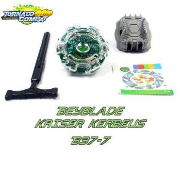 Imagem de Beyblade Burst C/Lançador Grip Kerbeus Beyblader Ken - TD, Beyblade Bu