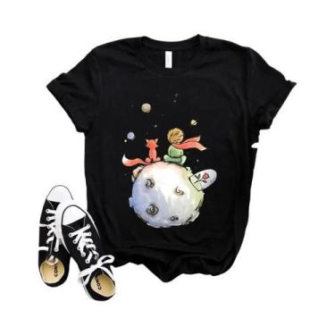 Imagem de Mulheres e meninas engraçadas The Little Prince T Shirt, Harajuku T-sh