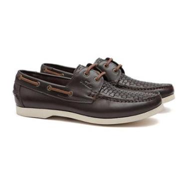 Imagem de Deckshoes Mol Taupe/papaya - Docksides Masculino Samello-Masculino