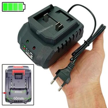 Imagem de Carregador 21V 2A Bivolt Compatível com Diversas Ferramentas Elétricas