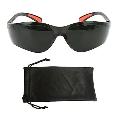 Imagem de Óculos de soldagem, óculos de proteção TIG Welder, olho para soldagem elétrica, feito de policarbonato premium e nylon, à prova de deslizamento confortável com tamanho compacto