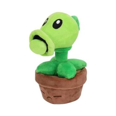 Imagem de Brinquedo De Pelúcia Sunflower Pea Shooter Do Jogo Plants Vs Zombies 2