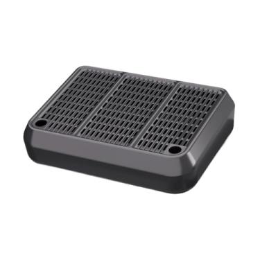 Imagem de Bothyi Banquinho com pedais para gatos, mantém a caixa de areia organizada, plataforma removível para os pés, rampa para caixa de areia de gatos, acessórios, Cinza Profundo