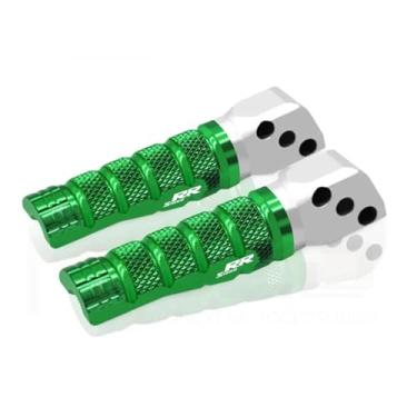 Imagem de Anti-derrapante Pedais De Apoio Para Os Pés Do Passageiro, Apoios Para Os Pés Traseiros Para S1000R S1000RR 2011-2016 2017 2018(Green 2)