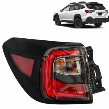 Imagem de Substituição do conjunto de luz traseira do lado do motorista para Outback 2020-2025 Conjunto de lâmpadas traseiras laterais externas substituição para 84201AN03A