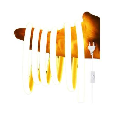 Imagem de Fita De Luz LED Neon Flexível Branca 3000K 4000K 6000K IP65 À Prova d'