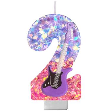 Imagem de Vela número de aniversário com tema K-pop 2