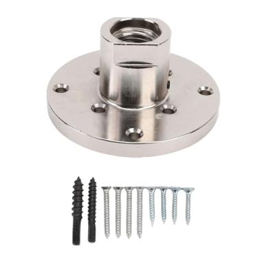 Imagem de FTVOGUE Placa Frontal de Torno de Aço de 4 Polegadas Com Mandril de Parafuso Rosca de 1 pol. 8TPI para Torneamento de Madeira Kit de Fixação Completo para Projetos de Torneamento de