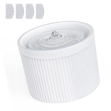 Imagem de Fonte de água automática para pets 2L dispenser elétrico silencioso comedouro gatos cães e múltiplos