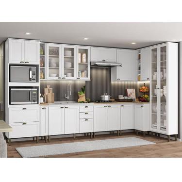 Imagem de Cozinha Modulada Ambiente Classy Composição 19 Branco - Thb