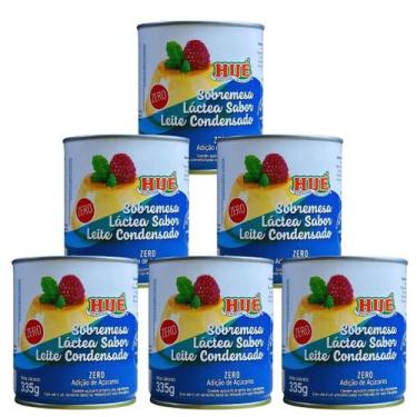 Imagem de Sobremesa lactea sabor leite condensado diet 335g hué - kit 6 unidades