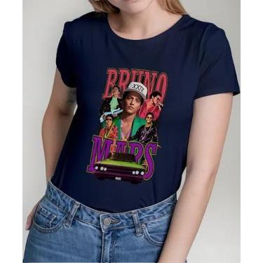 Imagem de Camisa Camiseta Adulto Masculina Feminina Algodão Bruno Mar s Música P