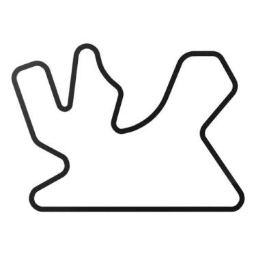 Imagem de Pista Catar Losail Quadro Pistas 3d Formula 1 Decoração - Peko