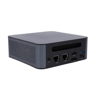Imagem de Luocute H90 PRO Mini PC para Ryzen 7 8745HS, 8 Core 16 Thread até 4,9 GHz, 16 GB DDR5 RAM 512 GB NVMe SSD, Tela Tripla 4K 8K, WiFi 6 BT 5.2, Com USB4 DP Tipo C, para 11 10 (Plugue UE)