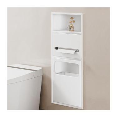 Imagem de Nicho de chuveiro, alcova de quarto molhado embutido de aço inoxidável, champô, papel higiénico, armazenamento à prova d'água, organizador de chuveiro, casa quarto cozinha prateleiras de banheiro (cor