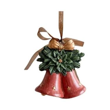 Imagem de Enfeite De Cavalo De Balanço Em Resina Brilhante Para Guirlanda De Nat