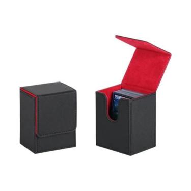 Imagem de Estojo Para Cartas De Jogo Com 400+ Cartas E 5 Divisórias, Caixa De Ar