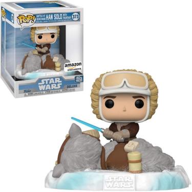 Imagem de Funko Pop Star Wars 373 Han Solo and Tauntaun Battle Echo Base