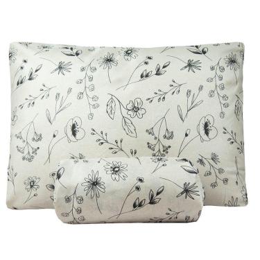 Imagem de Jogo De Lençol Solteiro Bouti Basic Estampado 180 Fios 2 Peças - Minimal Floral