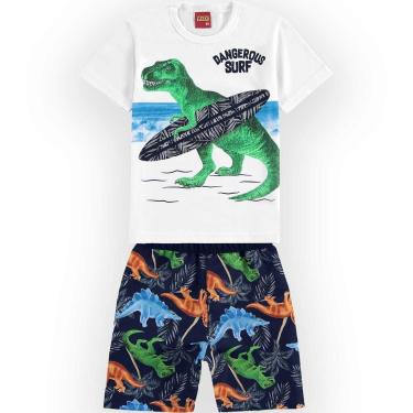 Imagem de Conjunto Infantil Masculino Camiseta + Bermuda Kyly 110971.1220.8 Kyly-Masculino