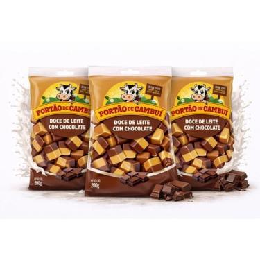 Imagem de Kit 3 Doce De Leite Com Chocolate Portão Do Cambui 200G - Portão Do Ca