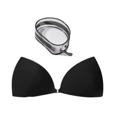 Imagem de Sutiã De Silicone Adesivo Invisível Sem Alças Push up Para Mulheres, P