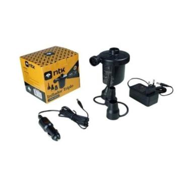 Imagem de Inflador Elétrico Triplo Infla E Desinfla - NAUTIKA