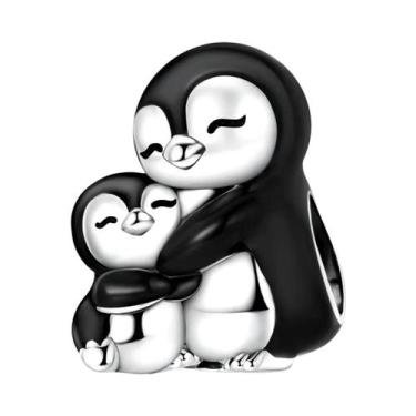 Imagem de Pingentes De Prata 925 Femininos De Pinguim E Botas De Neve Para Pulse