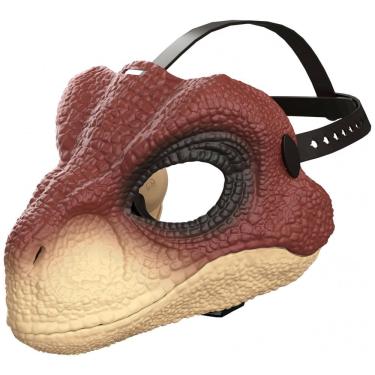 Imagem de Máscara Mattel Jurassic World Rebirth Velociraptor com Mandíbula Móvel e Detalhes Realistas - Fantasia Infantil