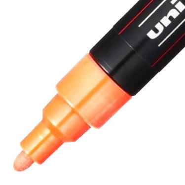 Imagem de Caneta Posca Uni-Ball PC-5M, LARANJA CLARO