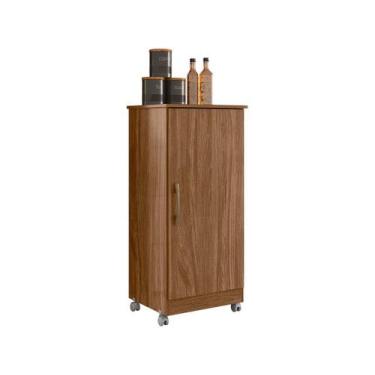 Imagem de Armário Multiuso Baixo com Rodizios 49x102cm Lirio Moval - Moval Móvei