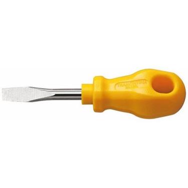 Imagem de Chave de Fenda Toco Tramontina Yellow com Ponta Chata 1/4x1.1/2", 1