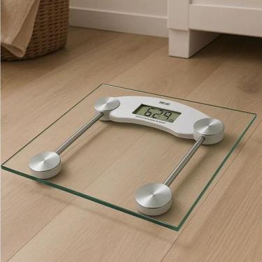 Imagem de Balança Digital Vidro Bioimpedância Analisador Gordura Peso Corporal F