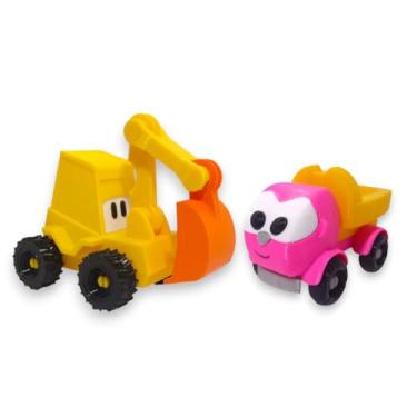 Imagem de Kit Max e Lea - 2 Brinquedos impressao 3D SEM LEO CAMINHAO